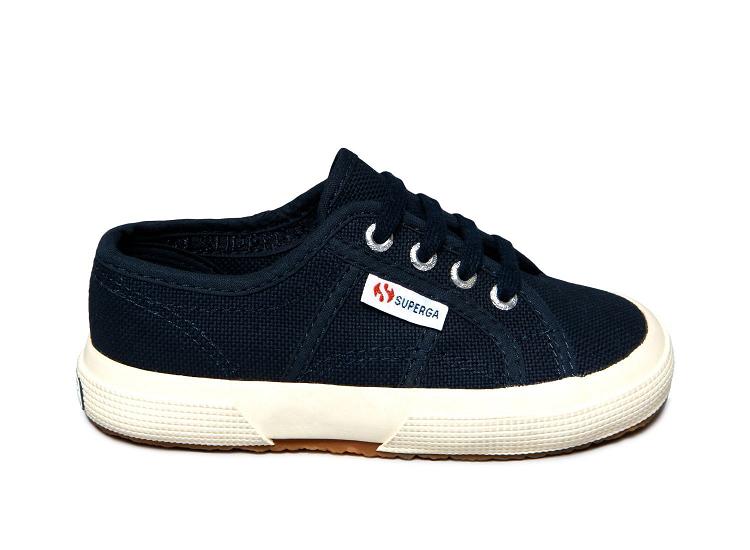 Superga 2750 Jcot Classic Navy - Kids Superga Shoes